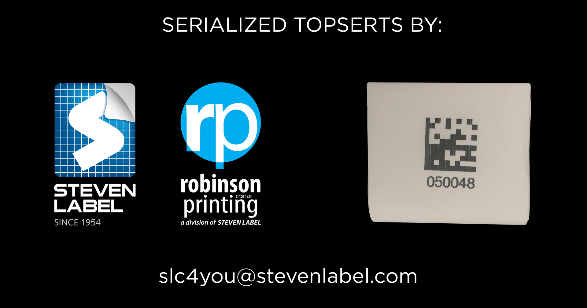 Serialized Topsert IFUs - Now Available at Steven Label & Robinson Printing
