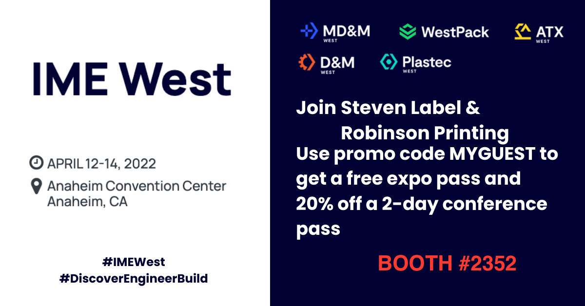 Come visit us at MDM West in Anaheim April 12-14! Booth #2352