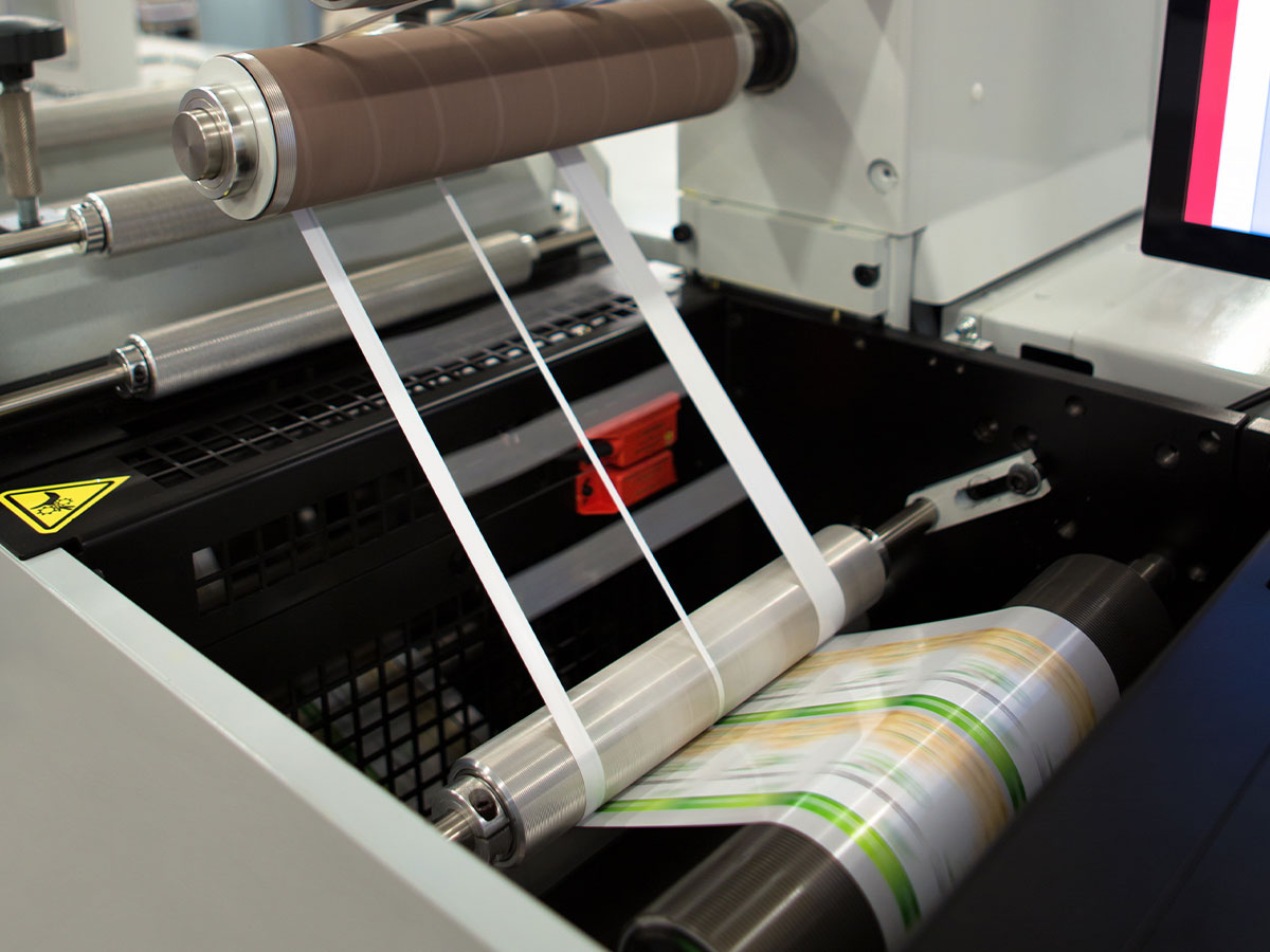 What is flexographic printing?