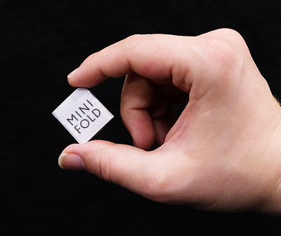 Product IFUs: Mini Folds as small as 3/4” square
